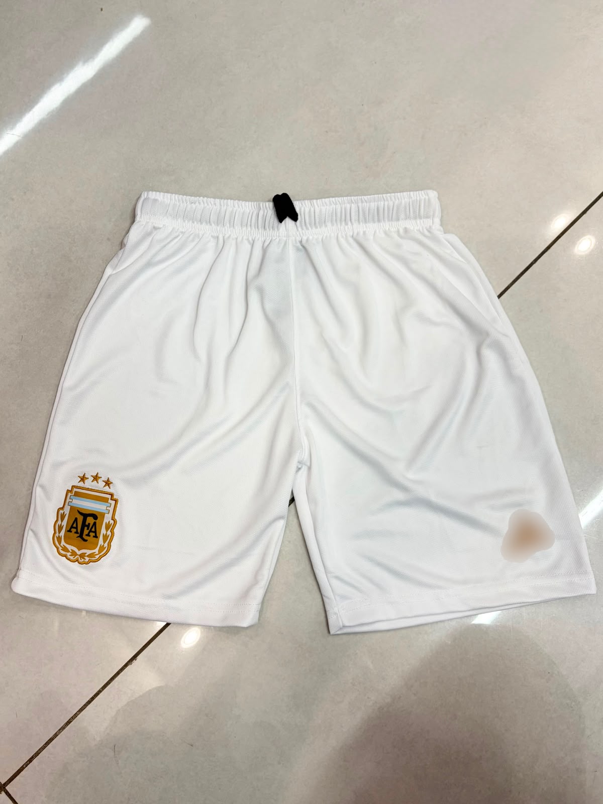 Argentina 2026 Worldcup shorts embroidery | Jersey Kada