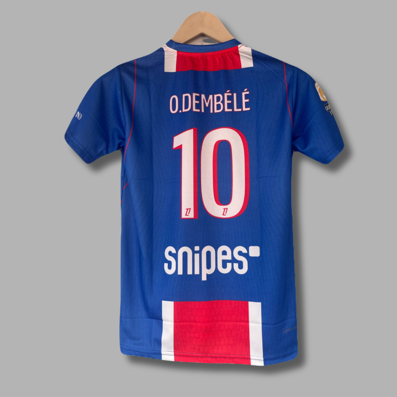 Dembele PSG 2026-27 Home Half Sleeve Embroidery - P2295 | Jersey Kada