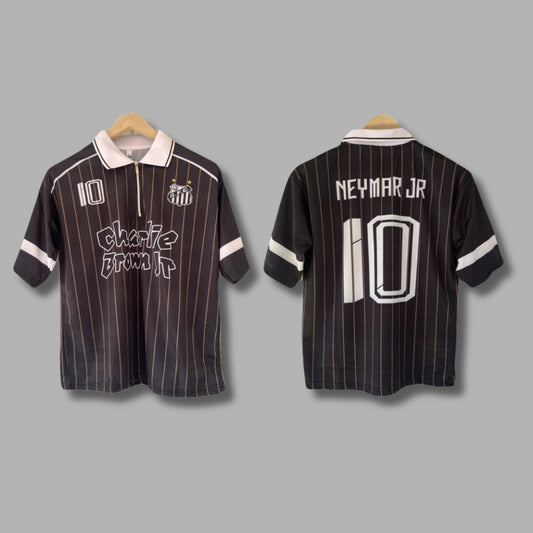 SantosXCharlie  Edition Neymar Five Sleeve zip collar Sublimation P1462  | Jersey Kada