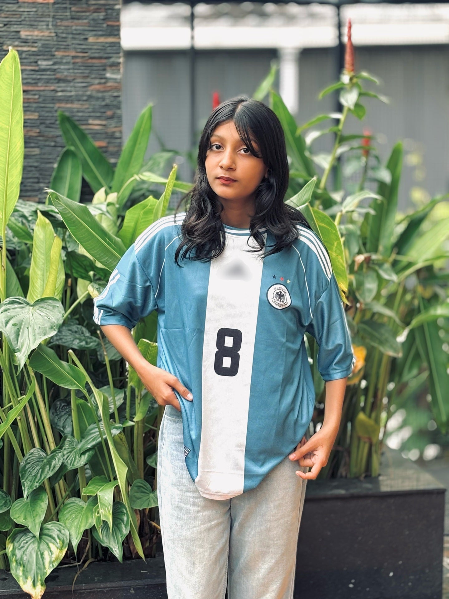 Germany 1998 Away Shirt MATTHÄUS five sleeve P45 - Jersey Kada