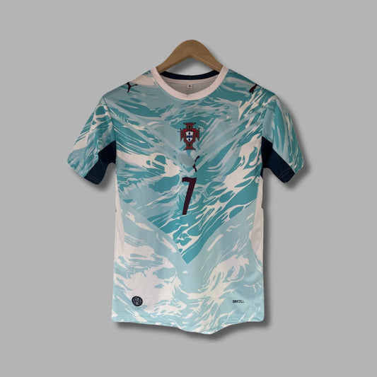 Portugal 2026 World Cup Away Ronaldo Half Sleeve Sublimation | Jersey Kada