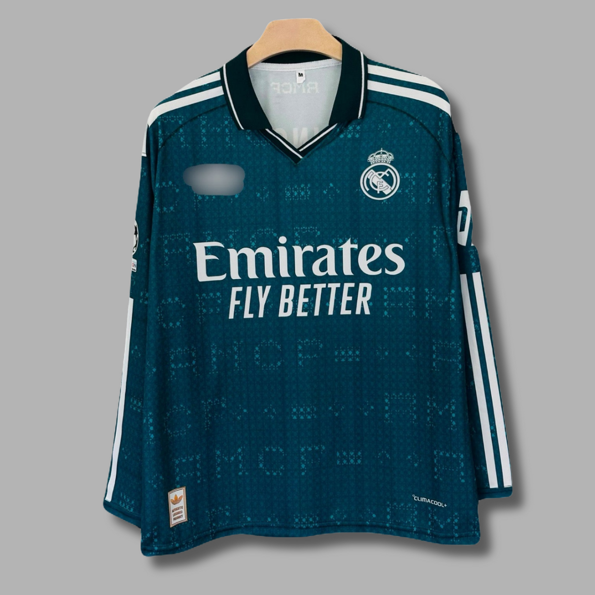 Bellingham Real Madrid 2026-27 Away kit full sleeve Collar Sublimtion - P2536 | Jersey Kada