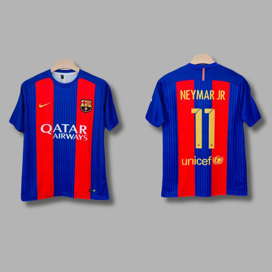 Fc Barcelona 2014-15 Home  Neymar Half Sleeve Embroideryn P1654 | Jersey Kada