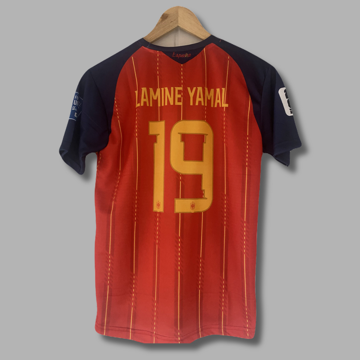2 star Spain 2026 home kit Yamal | Jersey Kada