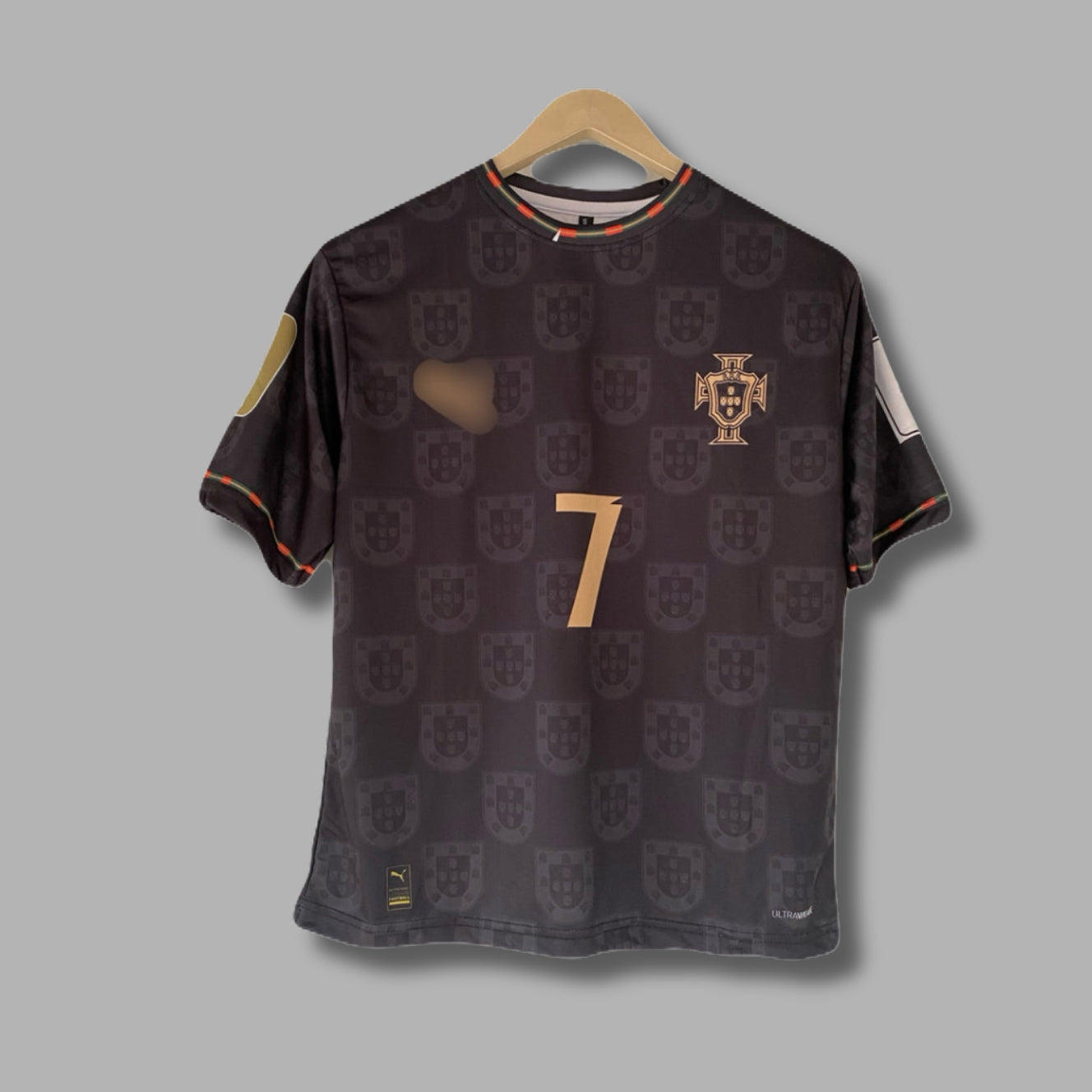 Portugal Black Panther Edition Ronaldo Five Sleeve Sublimation - P2099 | Jersey Kada