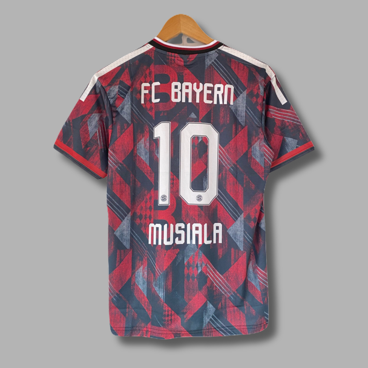 Musiala Bayern 2026-27 Half Sleeve embroidery jersey | Jersey Kada