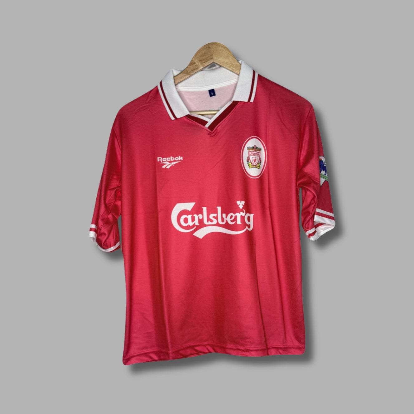 Liverpool 2000-01 Home M.Owen Five Sleeve Collar Sublimation P796 | Jersey Kada