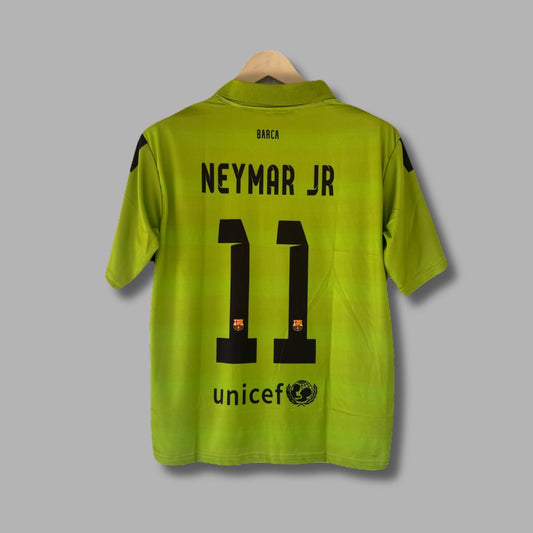 Barcelona 2014/15 Neymar jr Third Five Sleeve Collar Sublimation P1464 | Jersey Kada