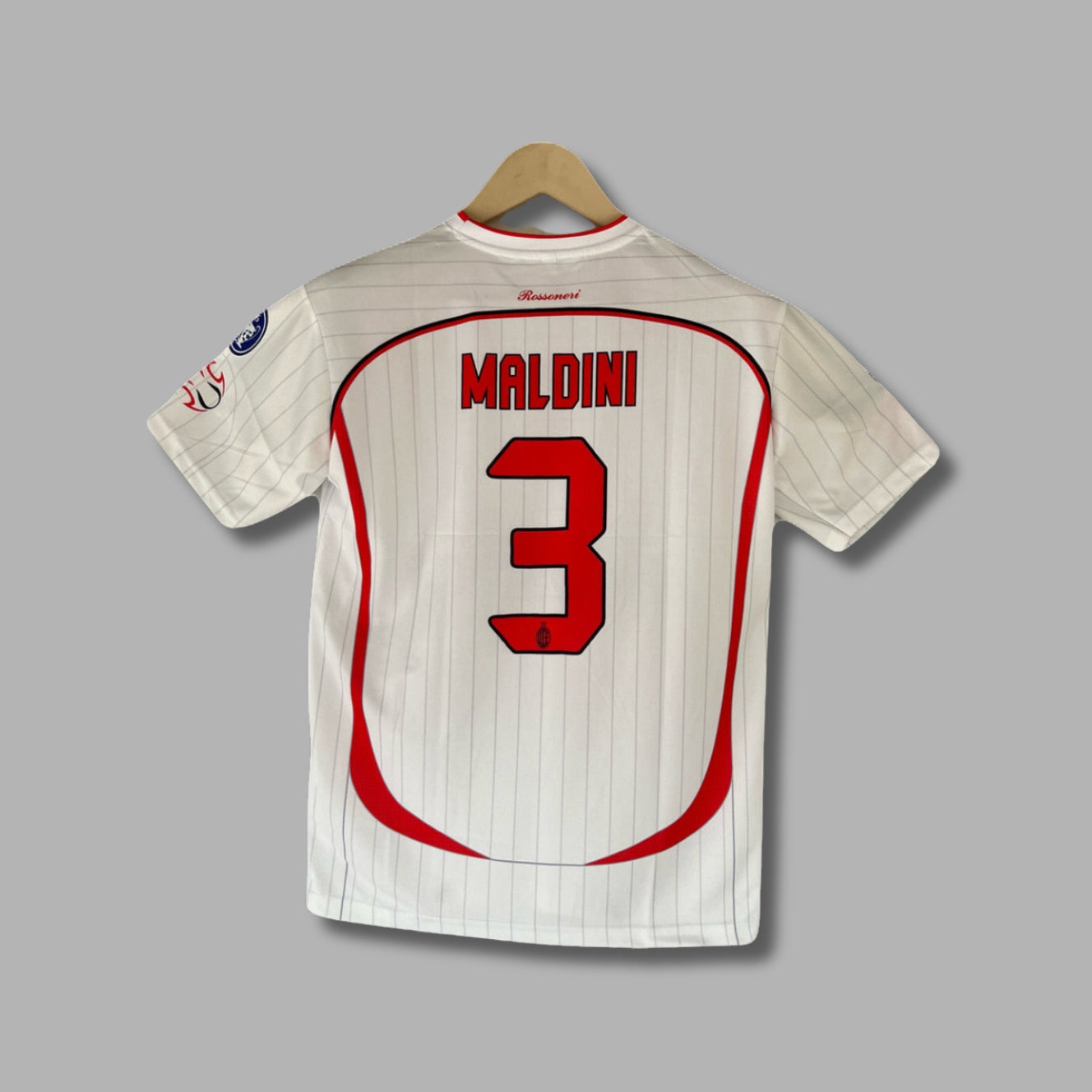 Ac Milan 2006-07 Maldini Away Half Sleeve Embroidery | Jersey Kada