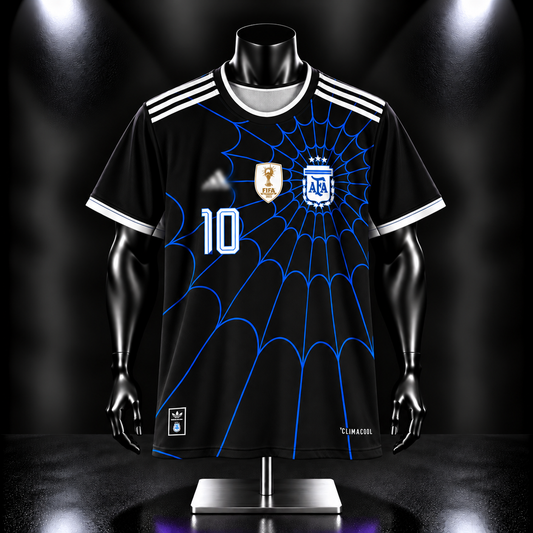 Messi Argentina 2026 SpiderMan Edition Half Sleeve Embroidery - P2378 | Jersey Kada