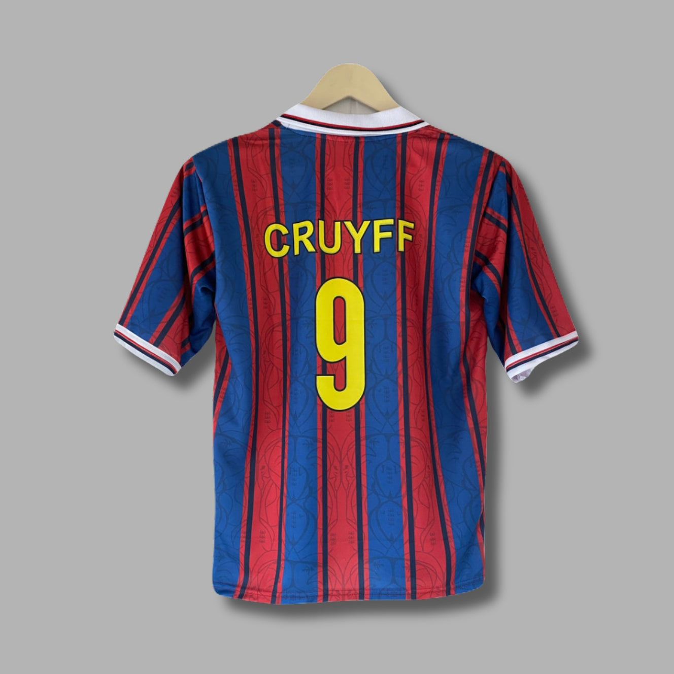 Barcelona 125th Cruyff Special Edition Five Sleeve Collar Embroidery P2107 | Jersey Kada