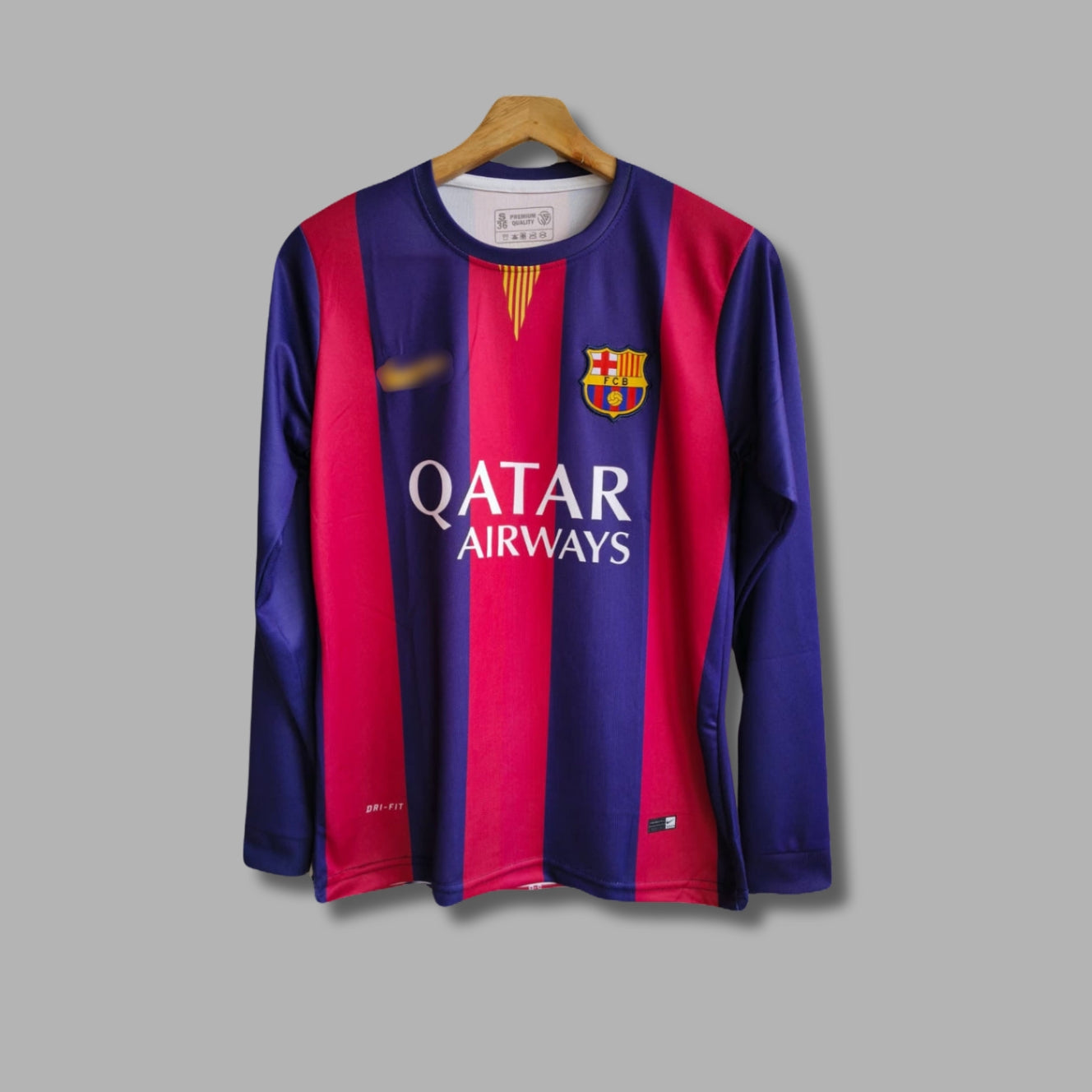 FC Barcelona 2014-2015 Neymar Jr. Full sleeve Embroidery kit -P661