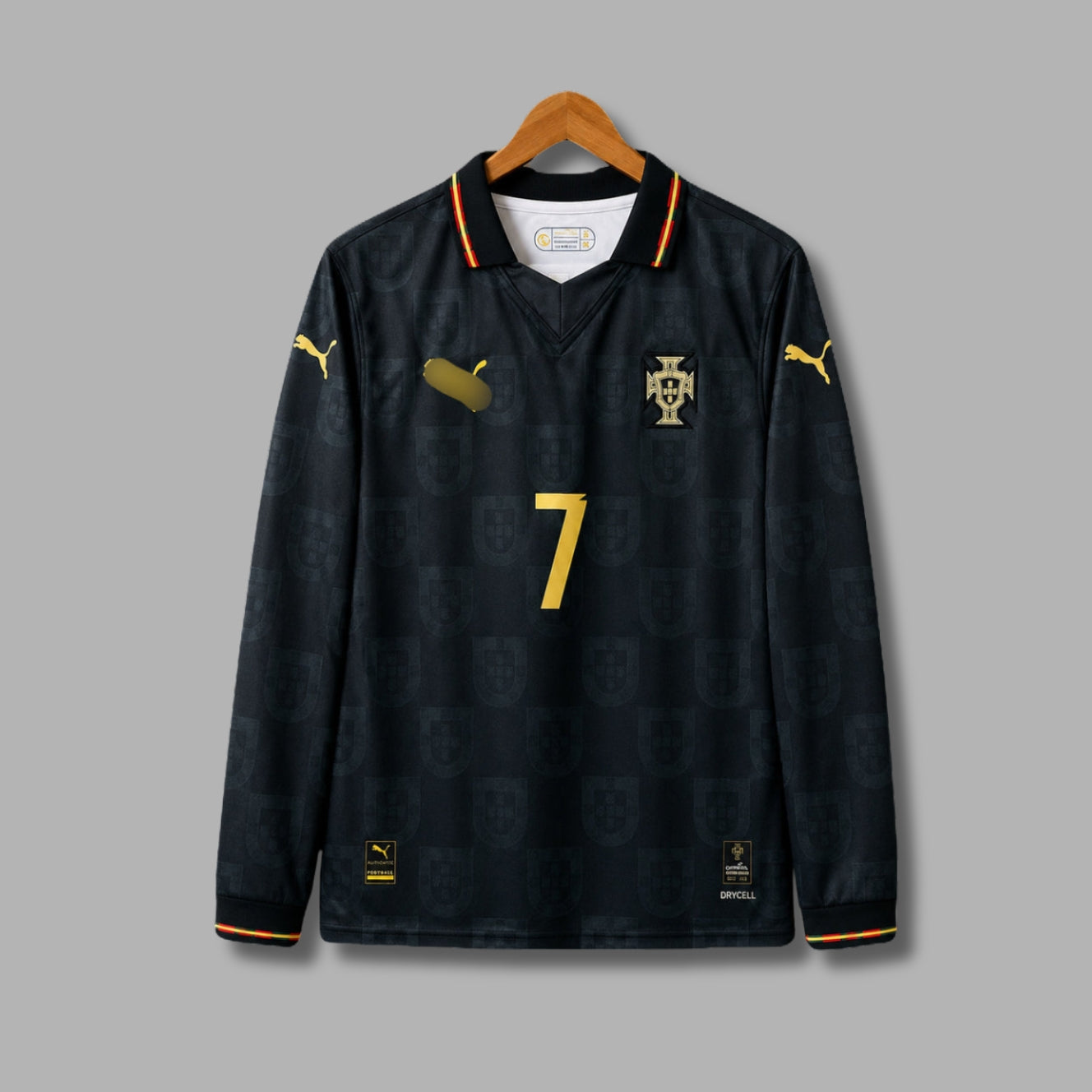 Portugal 2025-26 Special Edition kit Ronaldo Full Sleeve Collar Embroidery | Jersey Kada