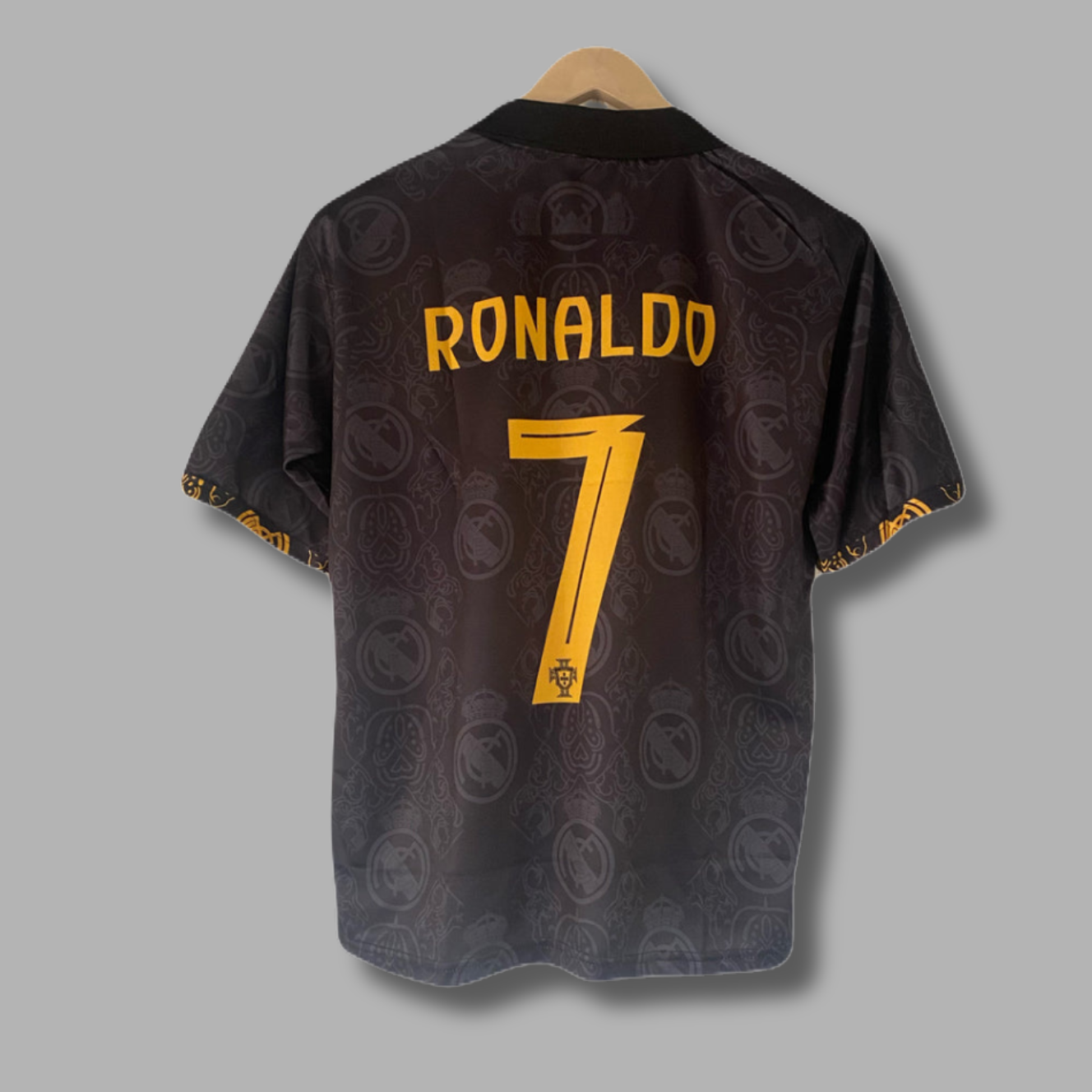 Ronaldo Real Madrid Five Sleeve Collar Sublimation- P2367 | Jersey Kada