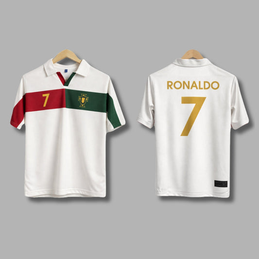 Portugal Ronaldo Concept Away  Five sleeve Collar Sublimation P1611 | Jersey Kada