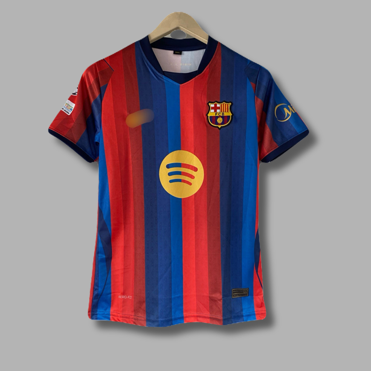 Pedri Barcelona 2026-27 Home kit embroidery half sleeve - P2551 | Jersey Kada