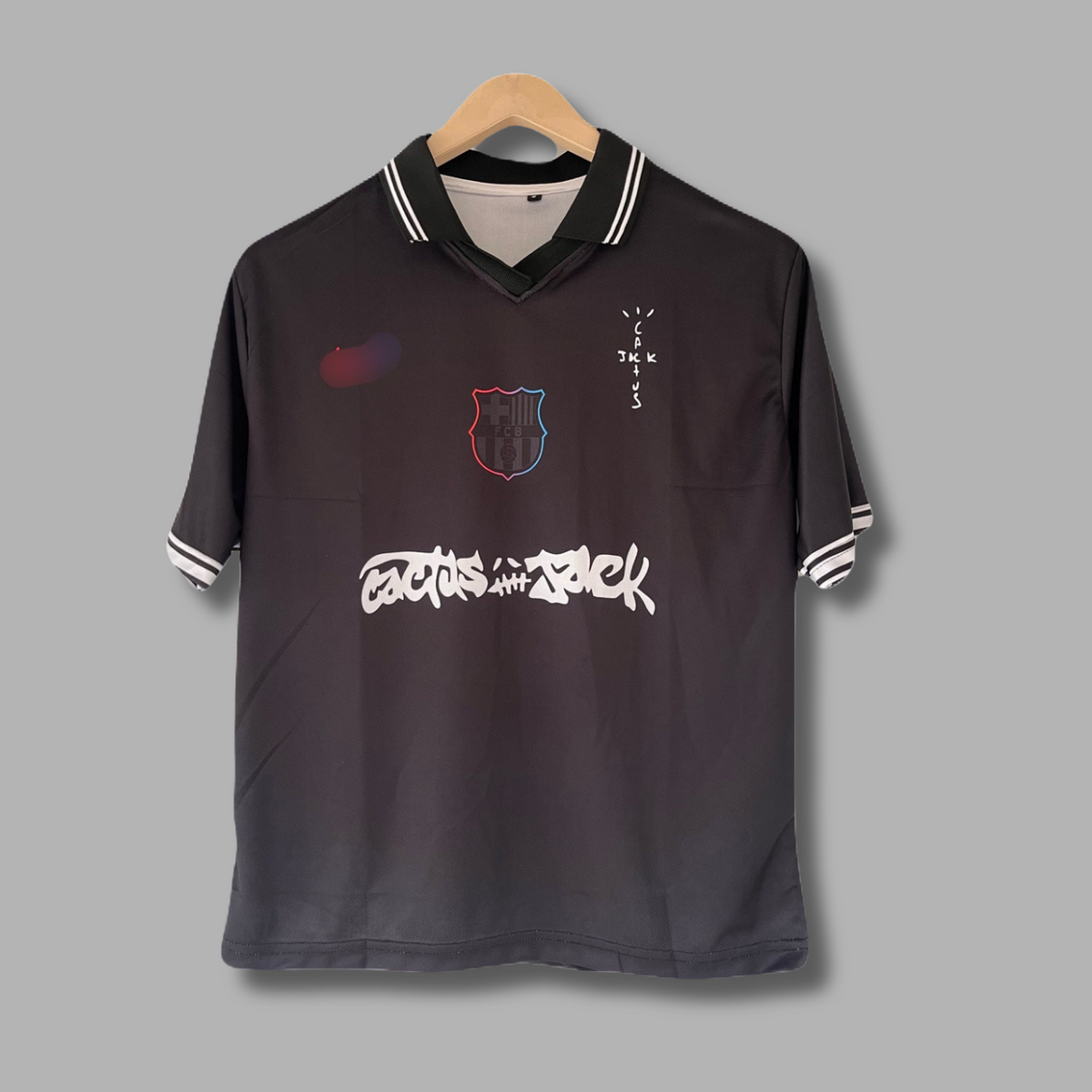 BARCELONA TRAVIS SCOTT EDITION COLLAR FIVE SLEEVE JERSEY - P2609| Jersey Kada