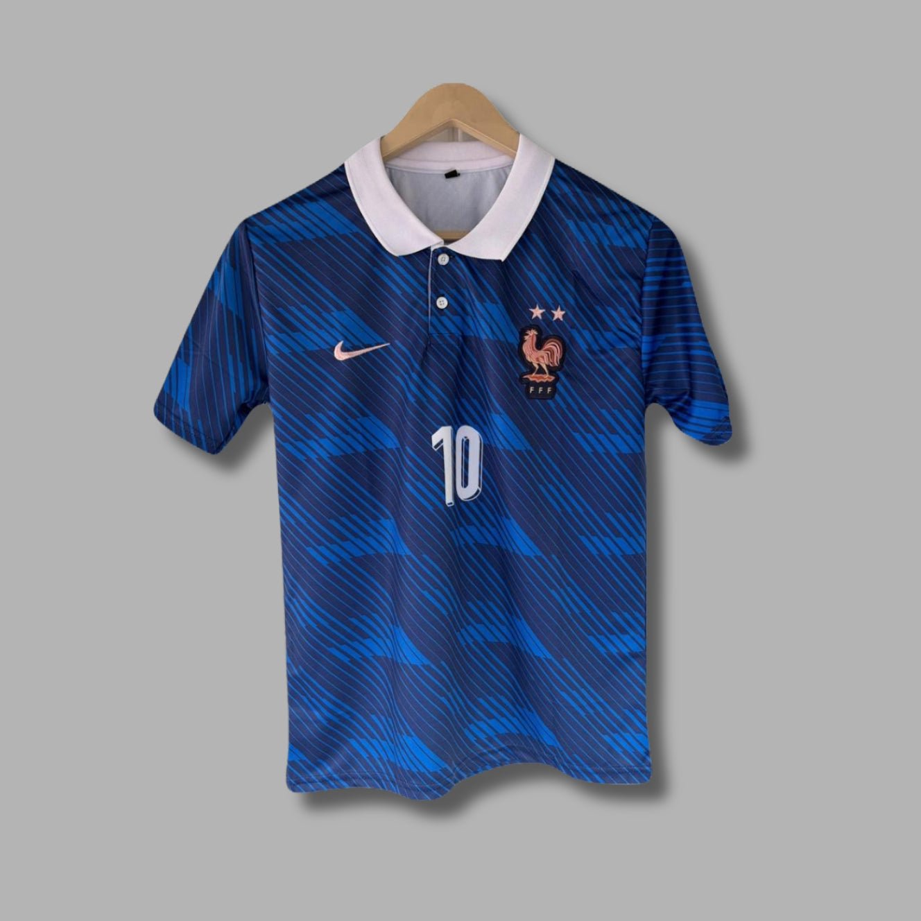 France 2026 World cup Home Mbappe Half sleeve collar Embroidery | Jersey Kada