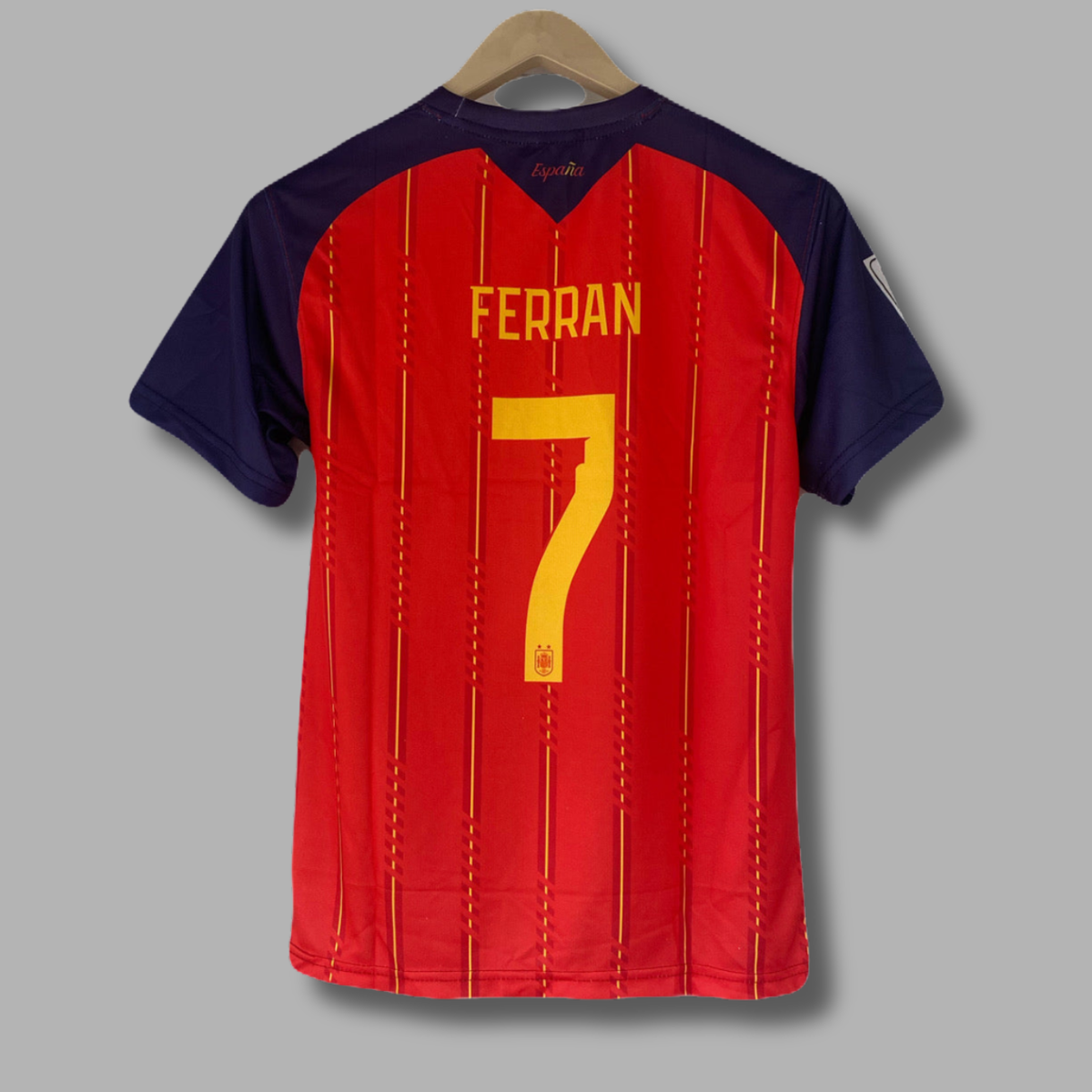 2 star Spain 2026 home Jersey Ferran torres - P2231 | Jersey Kada