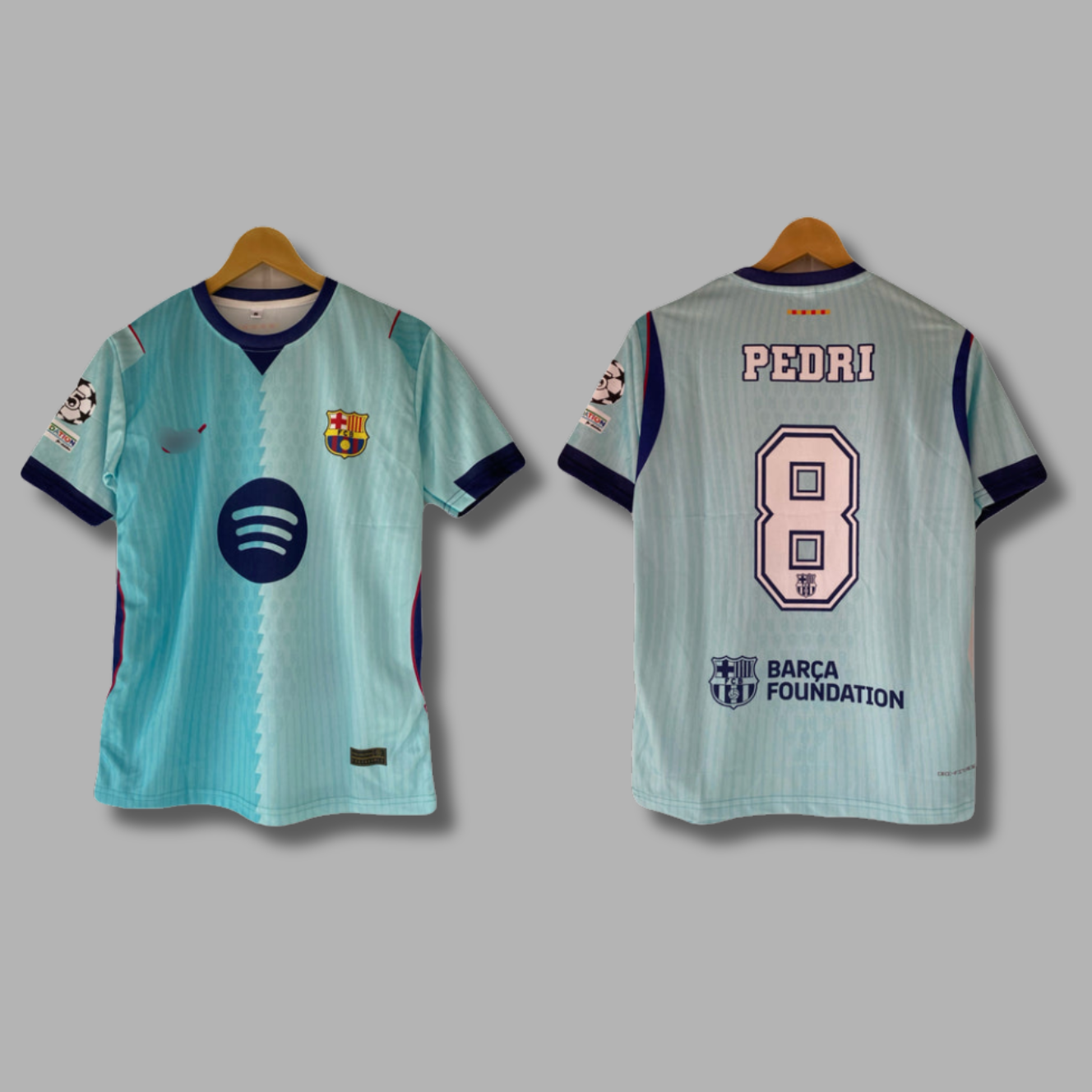 Pedri Barcelona 2026-2027 Third Kit Half Sleeve Sublimation - P2423 | Jersey Kada