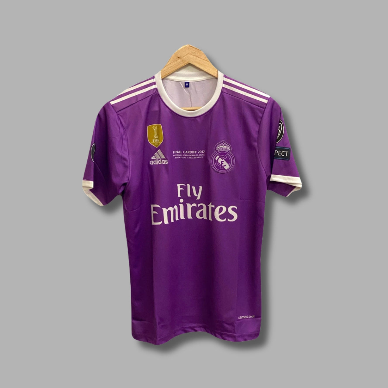 Real Madrid 2016/17 Away Ronaldo Half Sleeve Embroidery P955 | Jersey Kada