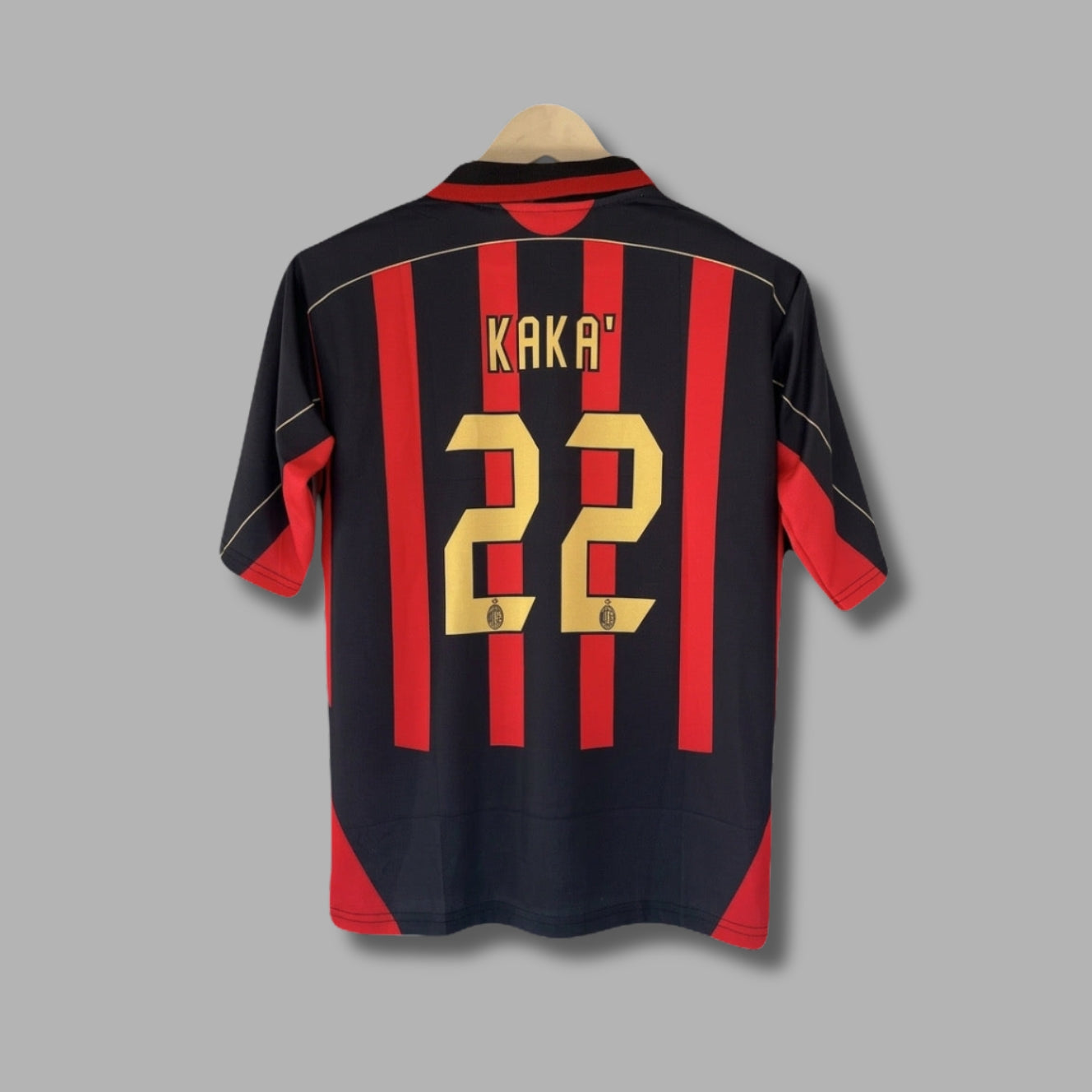 Ac Milan 2006 Kaka Collar Five Sleeve EmbroideryP1442 | Jersey Kada