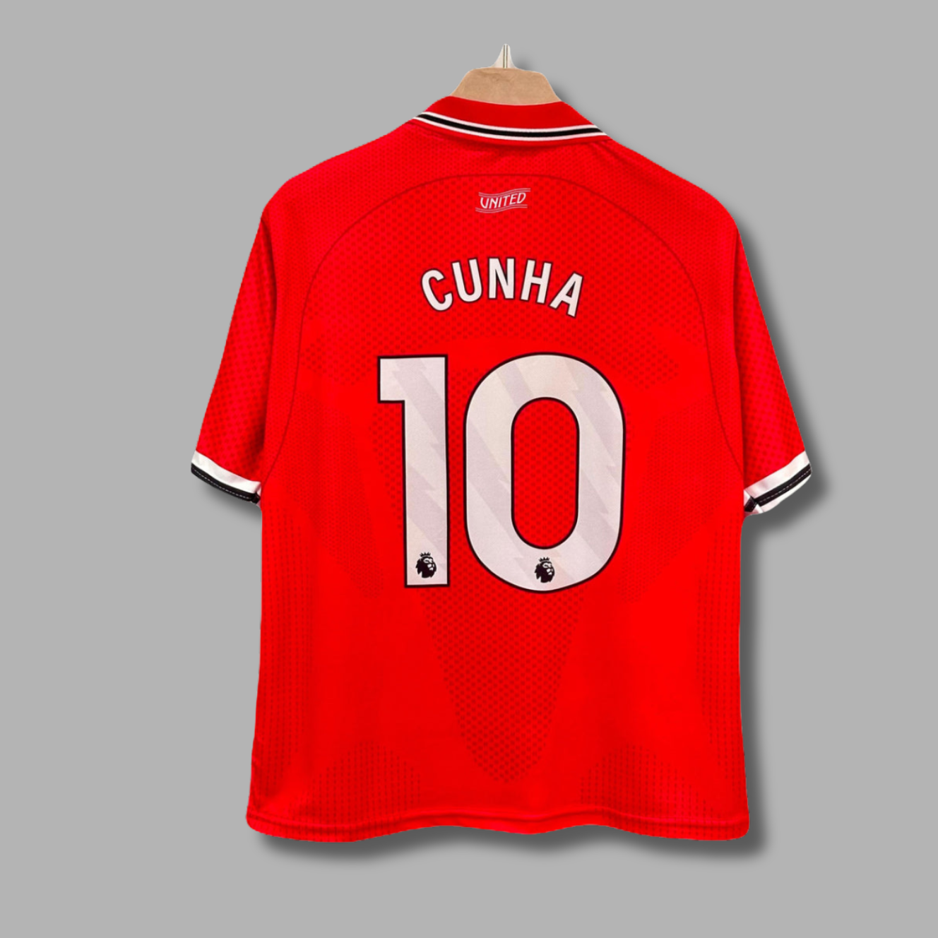 Cunha Manchester United 2026-27 Five Sleeve Collar Sublimation- P2313 | Jersey Kada