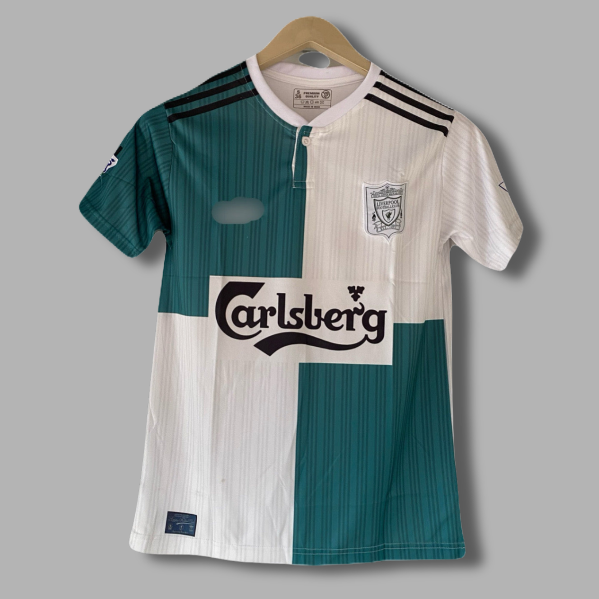 Fowler Liverpool Button type Half Sleeve embroidery - P2055 | Jersey Kada