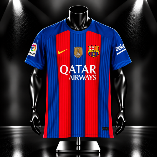 Neymar JR Barcelona 2016/17 Home Half Sleeve Sublimation P485 | Jersey Kada