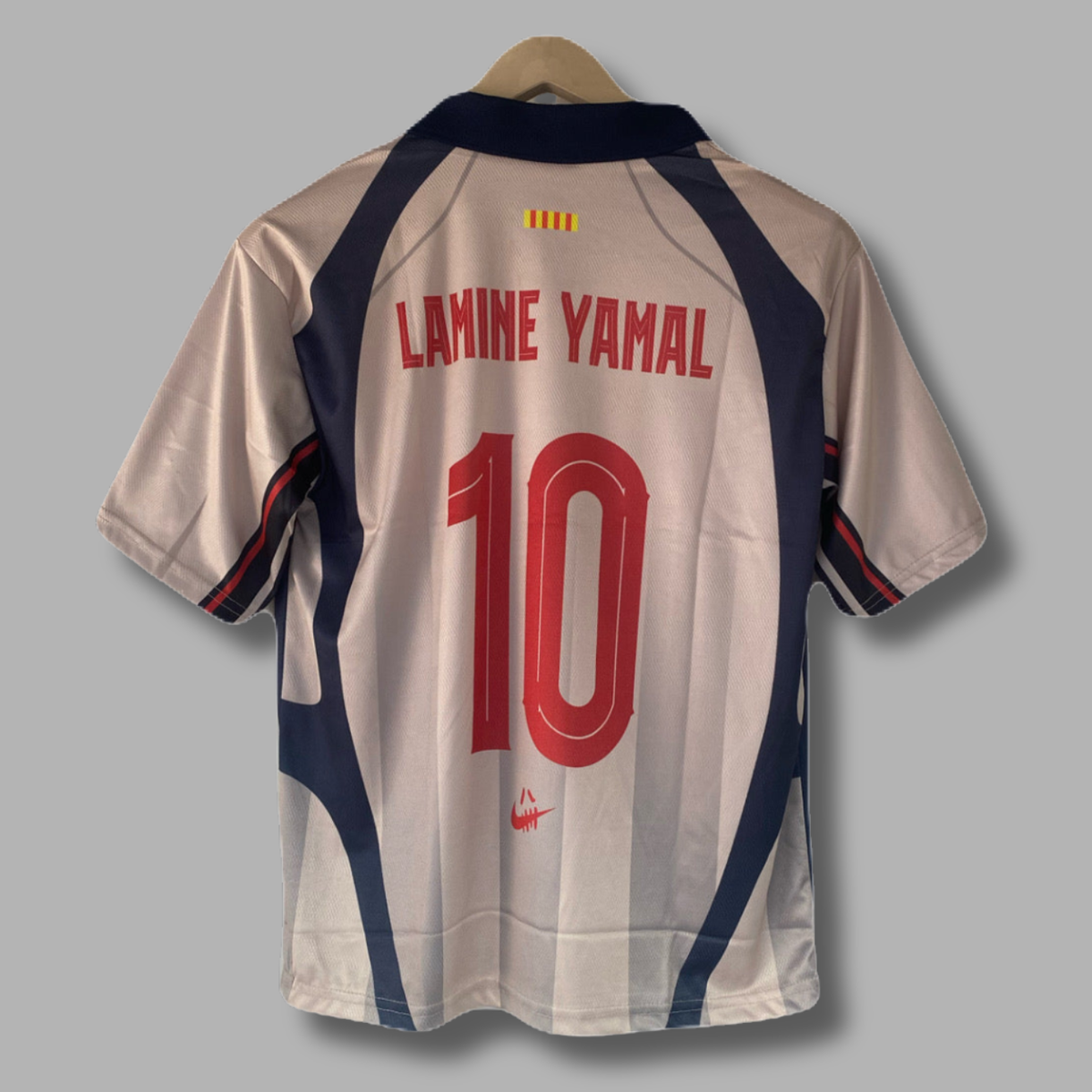 Yamal Barcelona Five sleeve Collar Sublimation jersey - P2598| Jersey Kada