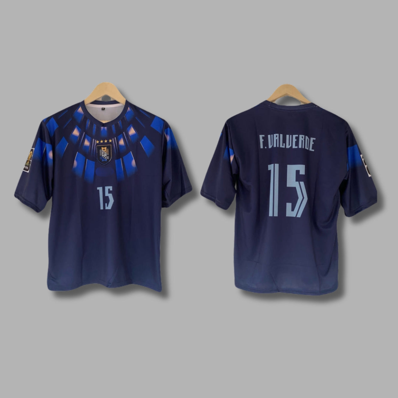 Uruguay 2026 Worldcup Valverde Away Five Sleeve Embroidery | Jersey Kada