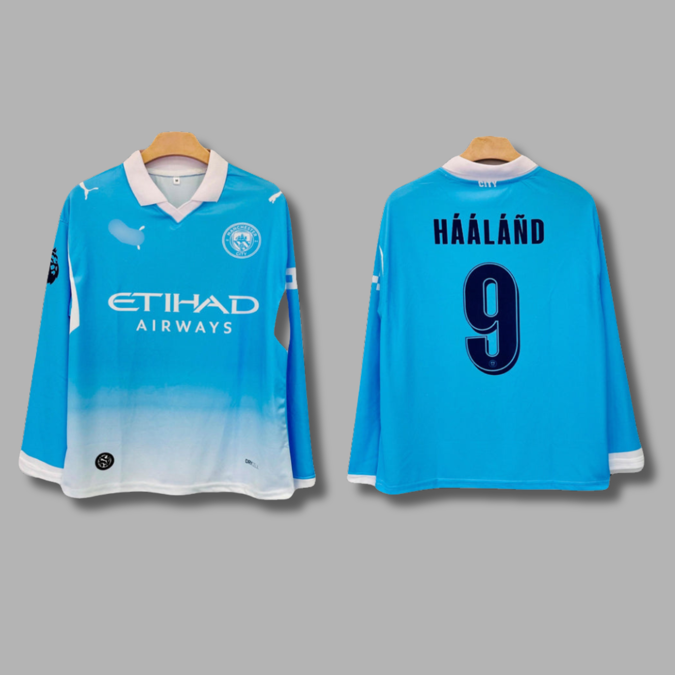 Haaland Manchester City 2026/27 Home Full Sleeve Collar Sublimtion -P2435 | Jersey Kada