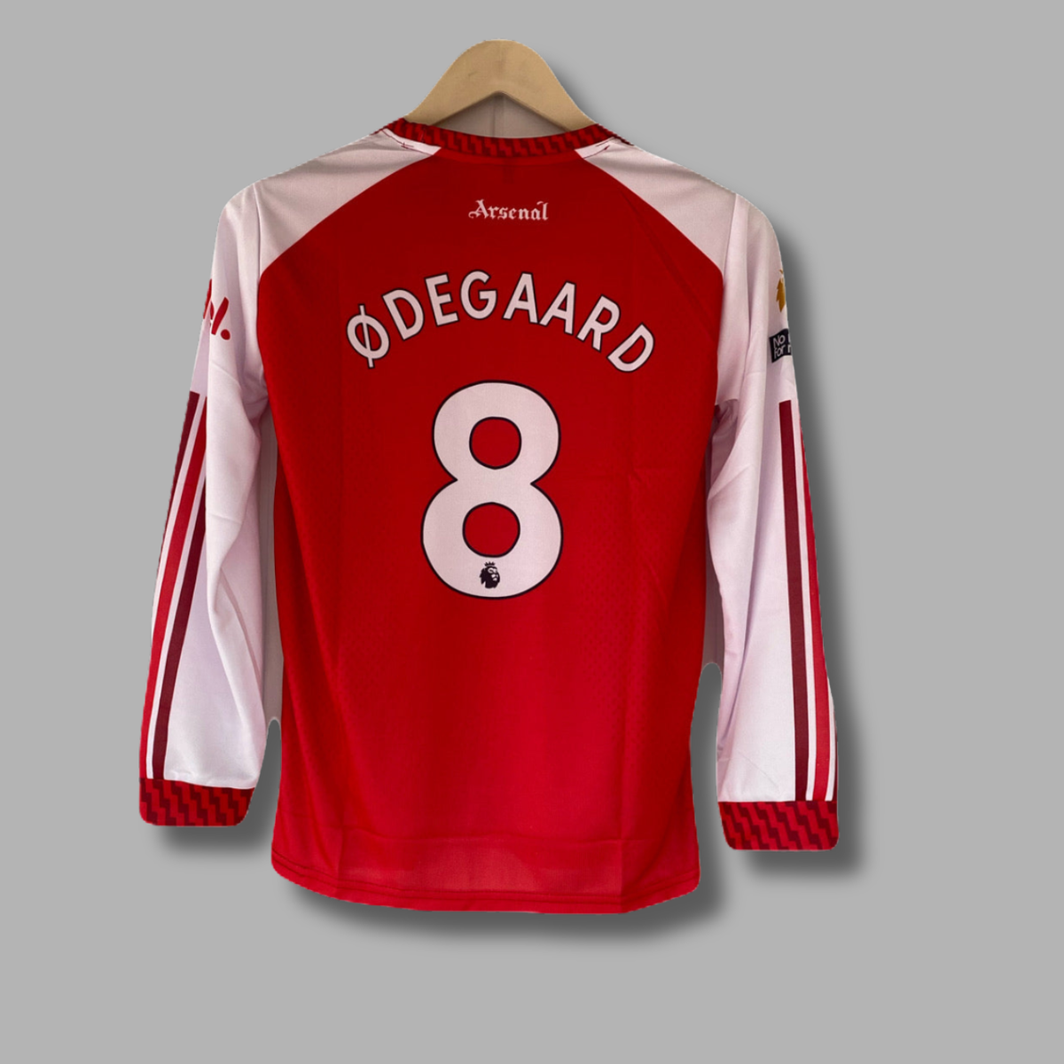 Odegaard Arsenal 2026-27 Home kit full sleeve sublimation Jersey -P2554 | Jersey Kada