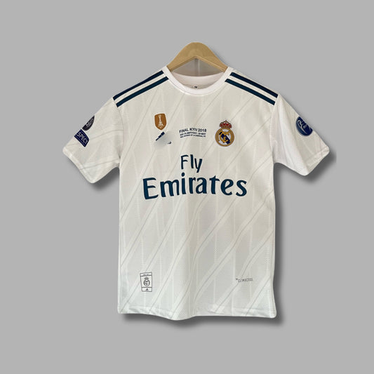 Real Madrid Ronaldo 2018 UCL Final Edition Half Sleeve Embroidery P1811 | Jersey Kada