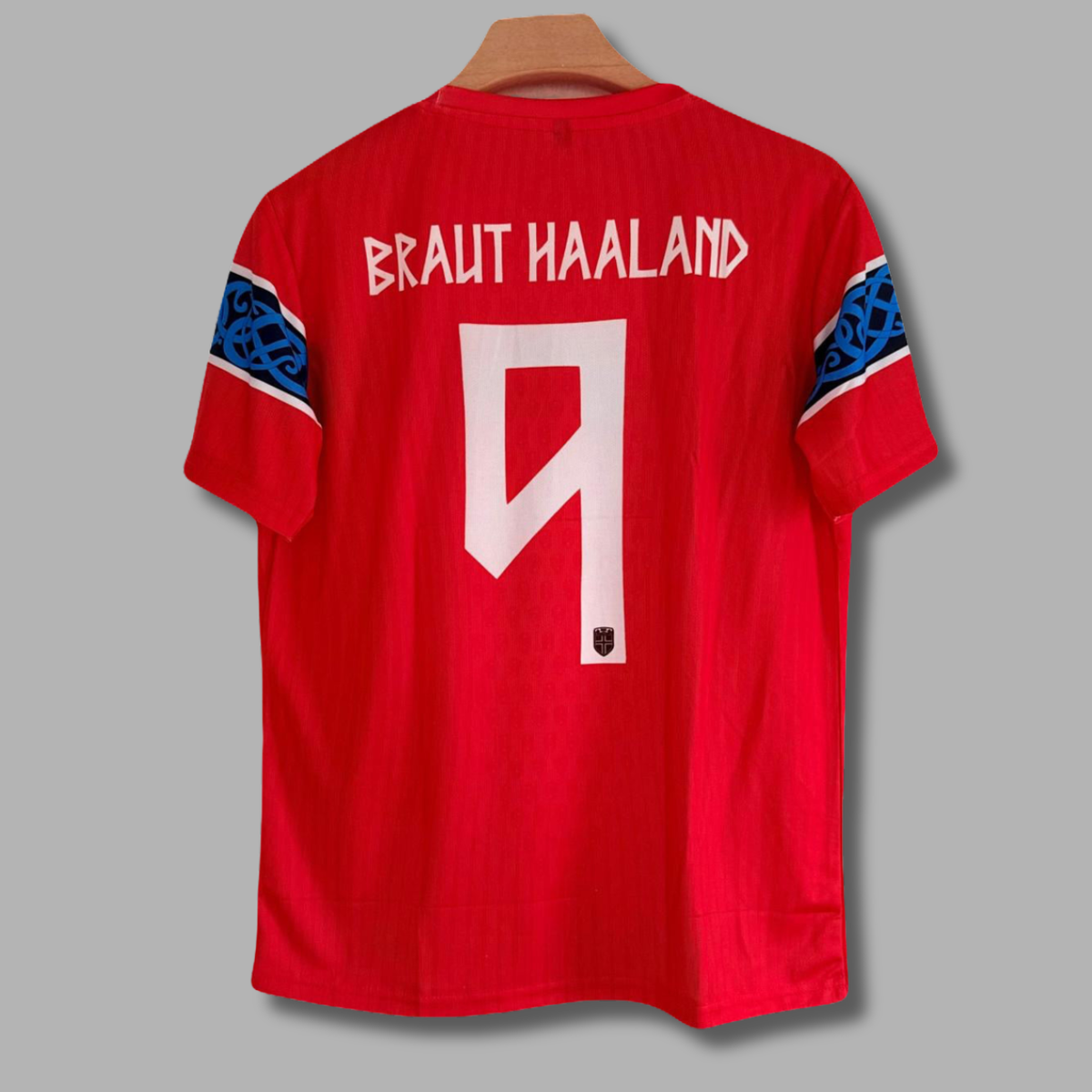 Norway 2026 world cup home haaland half sleeve embroidery Jersey - P1700 | Jersey Kada