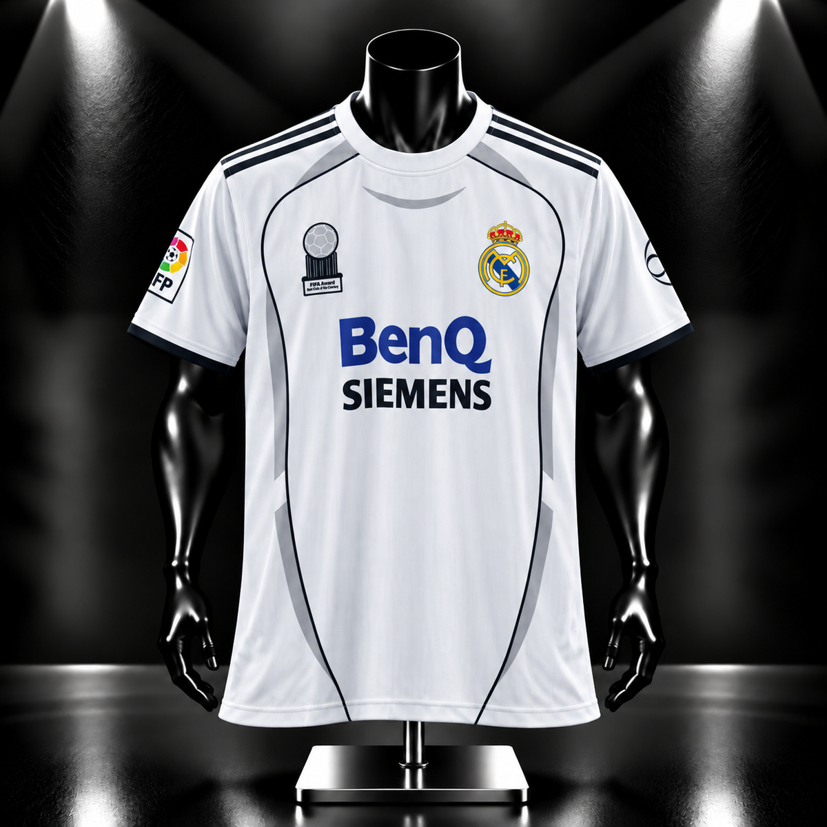 Real madrid Roberto carlos vintage half sleeve P19 | Jersey Kada