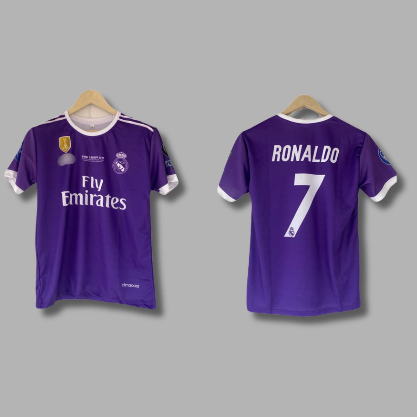 Real Madrid 2016/17 UCL Final Edition Half Sleeve Sublimation | Jersey Kada