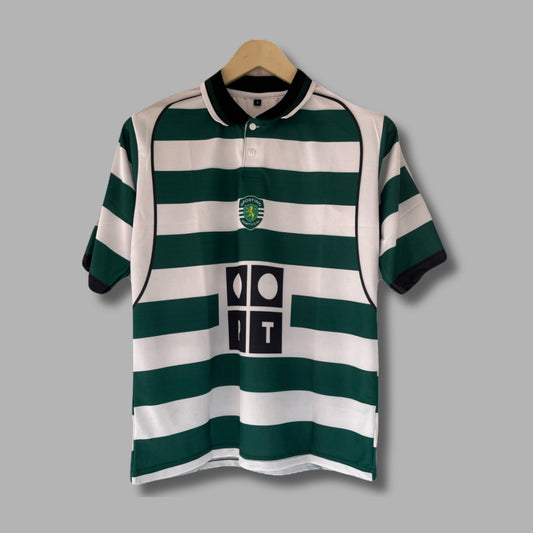 Sporting 2002-2003 Ronaldo Collar Five Sleeve Sublimation | Jersey Kada
