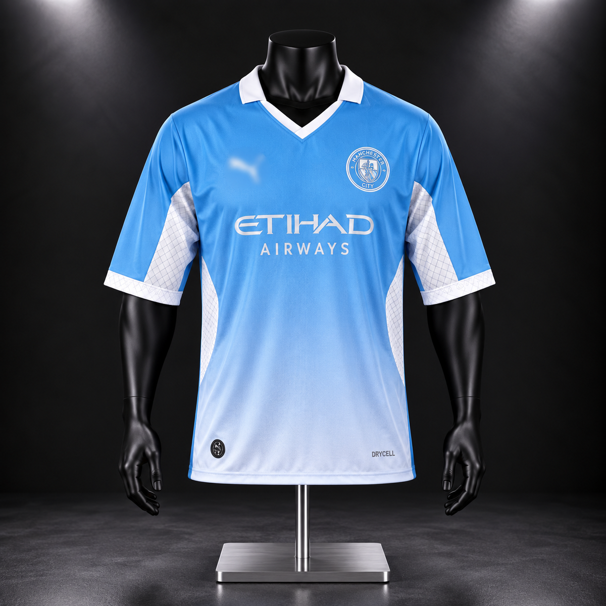 Halland Manchester City 2026-27 Home Five Sleeve Collar Sublimation - P2265 | Jersey Kada