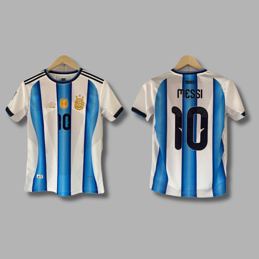 Argentina 2026 WorldCup Messi  Half Sleeve Embroidery p2134| Jersey Kada