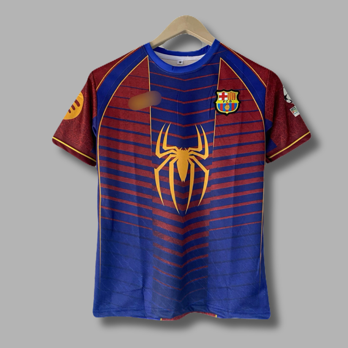 Yamal Barcelona 2026-27 spider edition kit embroidery half sleeve - P2534 | Jersey Kada