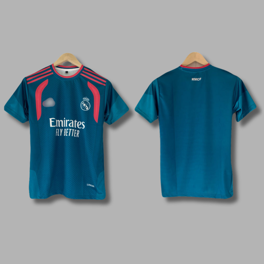 Real Madrid Training kit Plain Back Half Sleeve Sublimation -P2317 | Jersey Kada