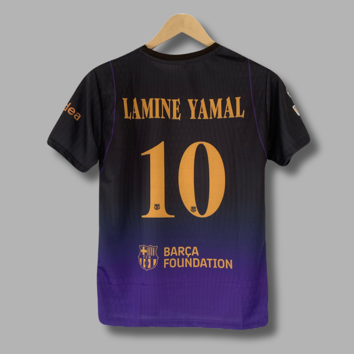 Yamal Barcelona 2026-27 Away kit Sublimation half sleeve - P2553 | Jersey Kada