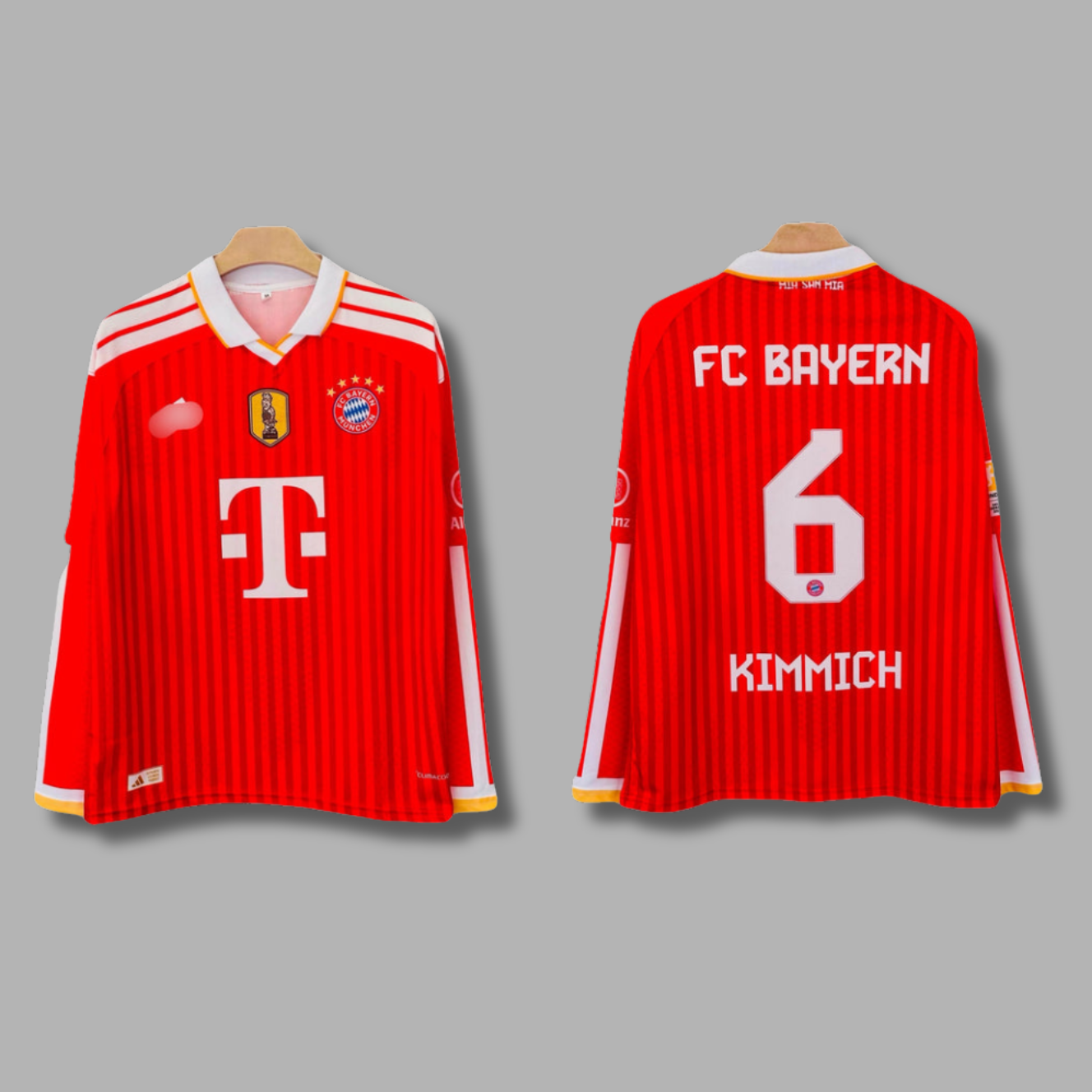 Kimmich Bayern Munich 2026/27 Home Full Sleeve Collar Sublimtion -P2436 | Jersey Kada