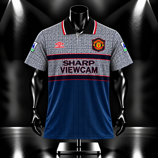 Manchester United 1995/96 Beckham Away Half Sleeve Sublimation -P530 | Jersey Kada