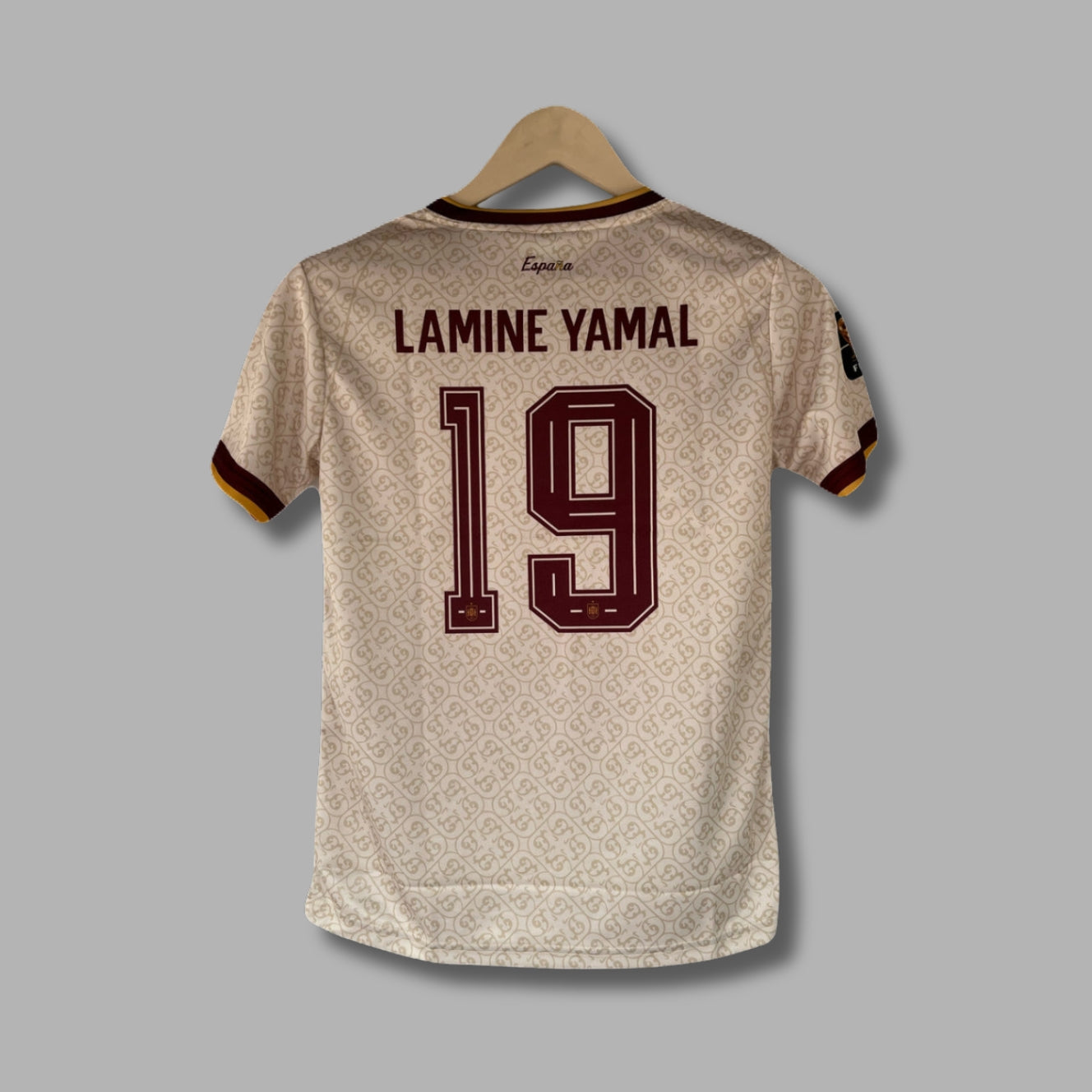 Spain 2026 WorldCup Away Lamine Yamal Half Sleeve Embroidery - P1782 | Jersey Kada