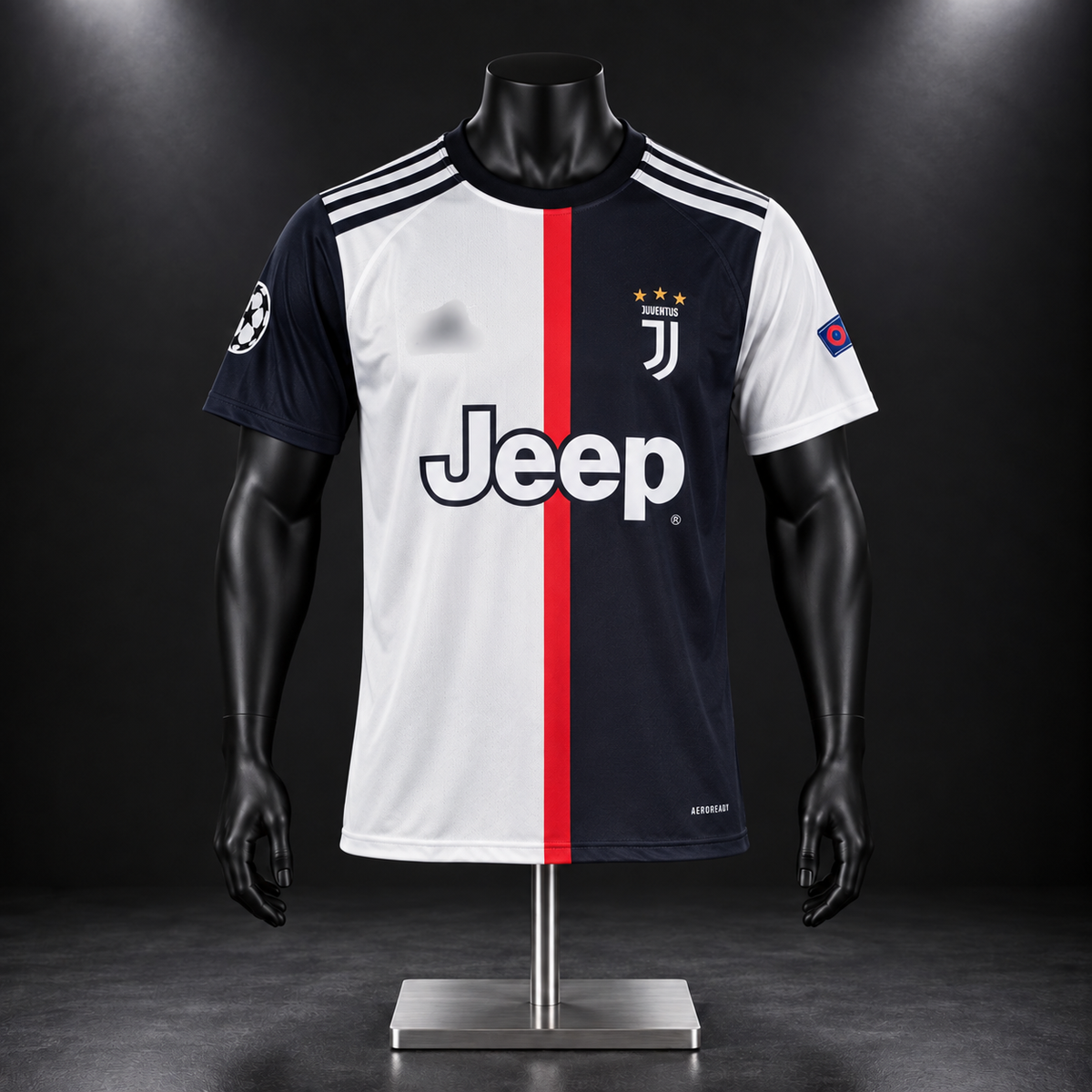 Ronaldo Juventus 2019-20 Home kit Half sleeve sublimation - P2589 | Jersey Kada