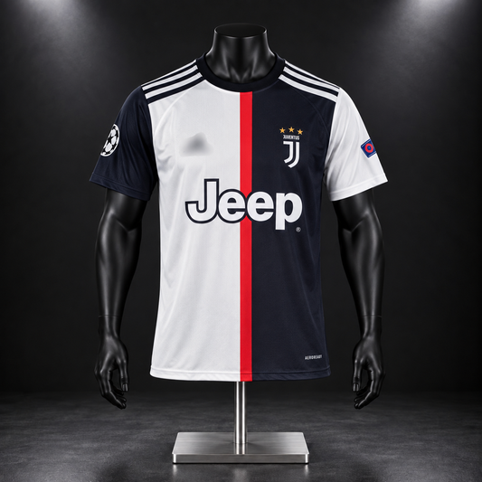 Ronaldo Juventus 2019-20 Home kit Half sleeve sublimation - P2589 | Jersey Kada