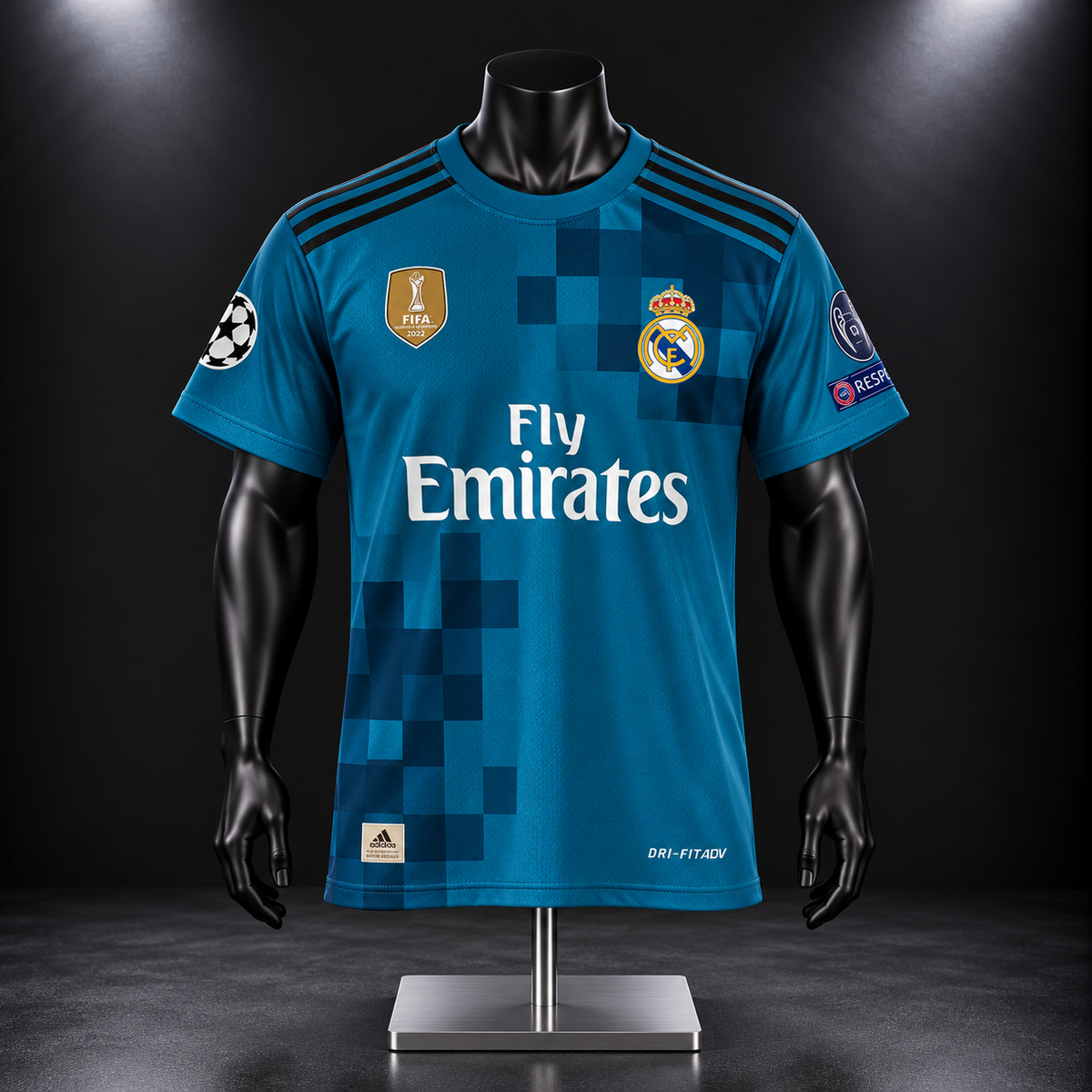 Ronaldo Realmadrid 2017/18 third kit - P2673 | Jersey Kada