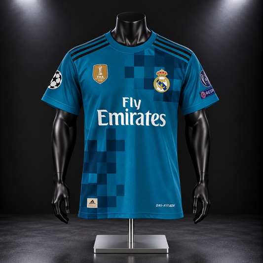 Ronaldo Realmadrid 2017/18 third kit - P2673 | Jersey Kada